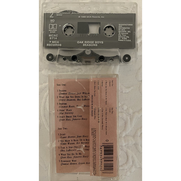 Vtg Lot Of 7 Country Music Cassette Tapes -Conway Twitty -Oakridge Boys -Hits - Picture 14 of 16